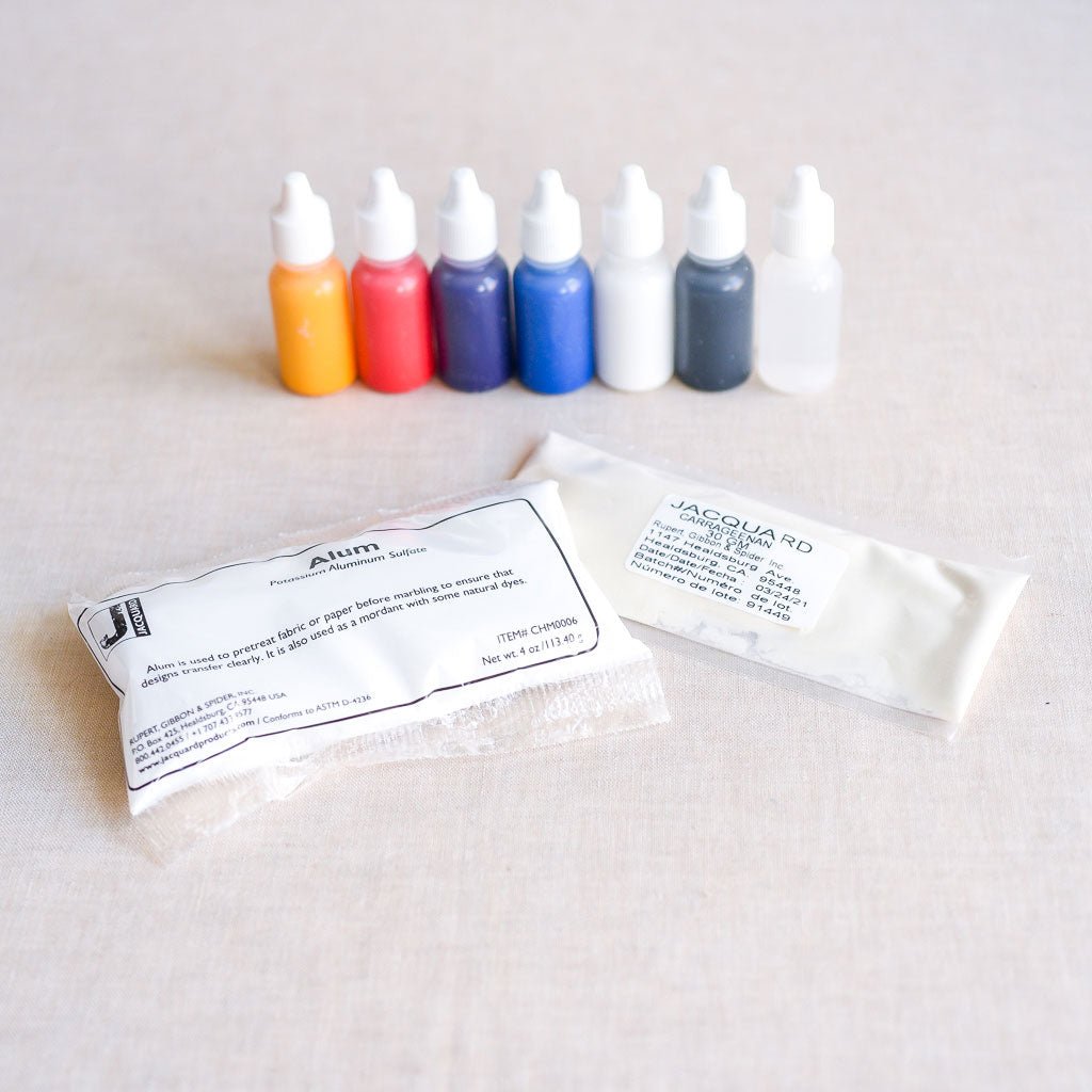 Jacquard : Marbling Kit : 6 Colours - the workroom