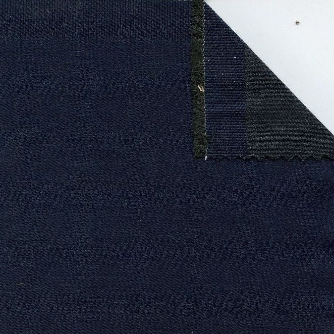 Japanese Milled : Navy/Grey Denim : 7oz Cotton Stretch - the workroom