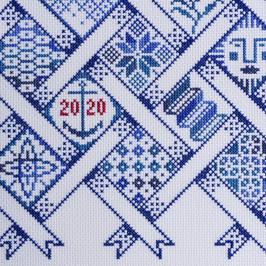 Johanna Masko : Delft Tiles : Cross Stitch Pattern - the workroom