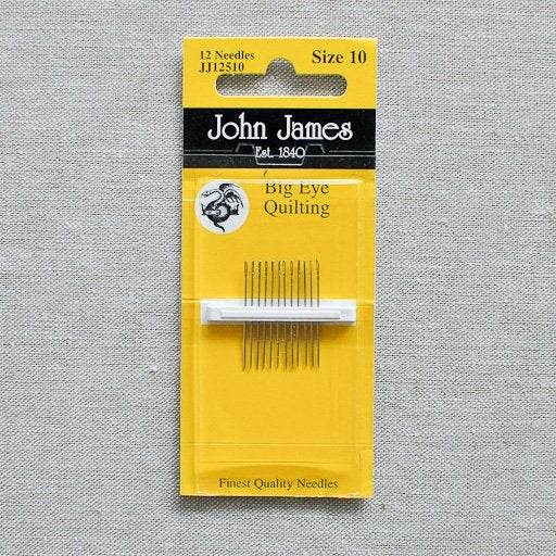 John James : Big Eye Quilting Needles - the workroom