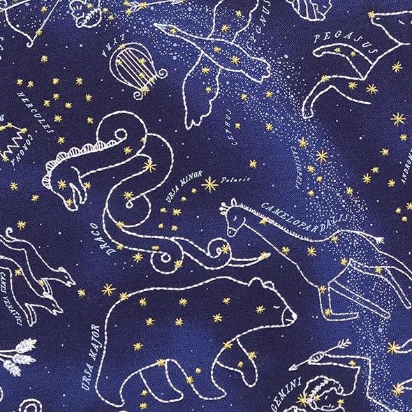 Kiriki Press : Constellation Series : Star Map 11" Hoop Embroidery Kit - the workroom