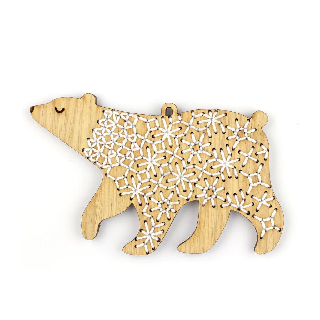 Kiriki Press : Ornament Kit : Bear - the workroom