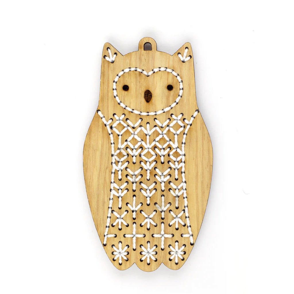Kiriki Press : Ornament Kit : Owl - the workroom