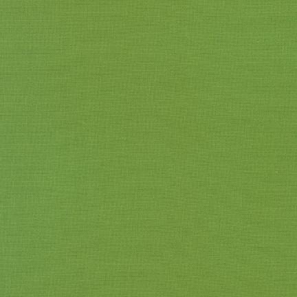 Green Fabric, Solid Cotton Fabric, Grass Green, Linen Texture
