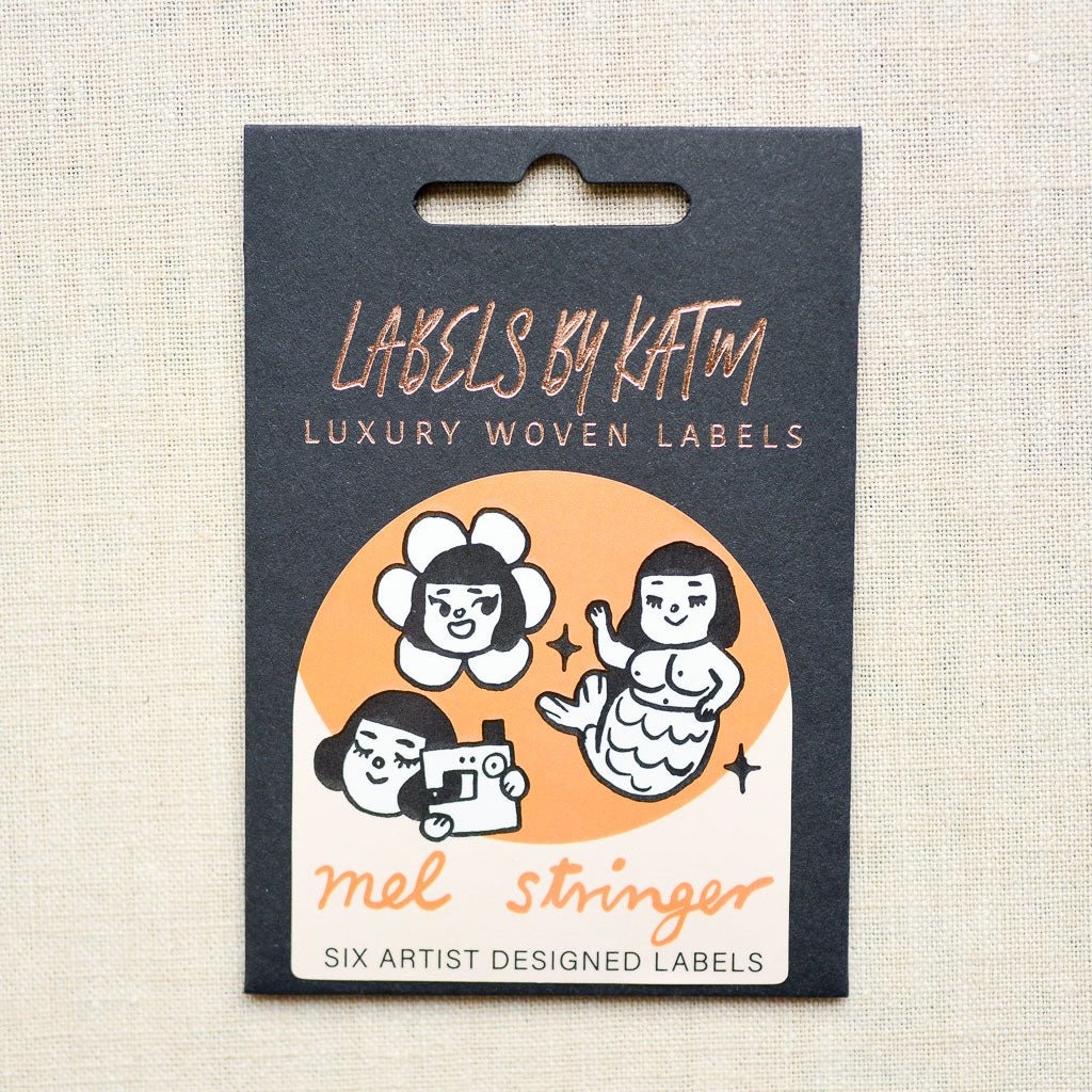 Kylie And The Machine & Mel Stringer : Woven Labels : Feeling Yourself : 6 pcs - the workroom