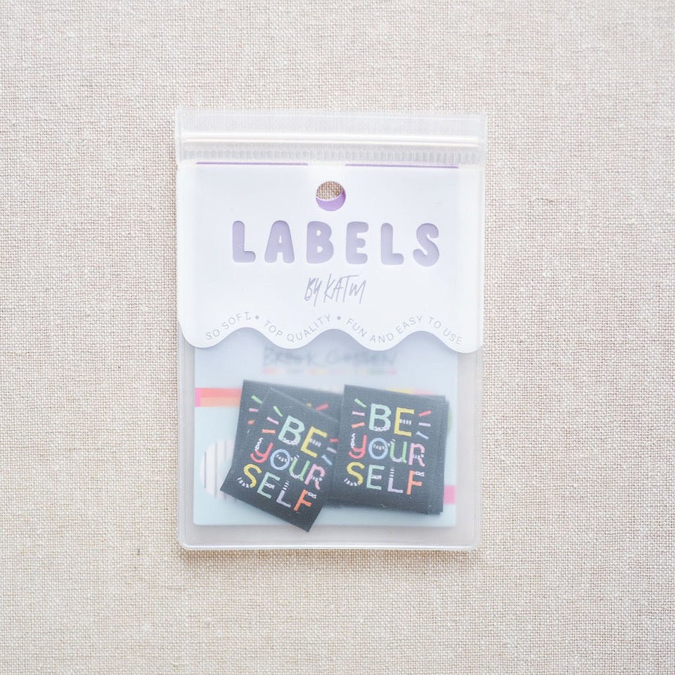 Kylie And The Machine : Woven Labels : Be Yourself by Brook Gossen : 6 pcs - the workroom