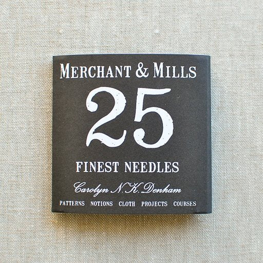 Merchant & Mills : 25 Assorted Sewing Needles - the workroom