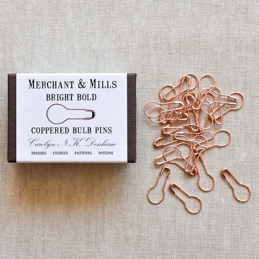 Merchant & Mills Bulb Pins in Copper