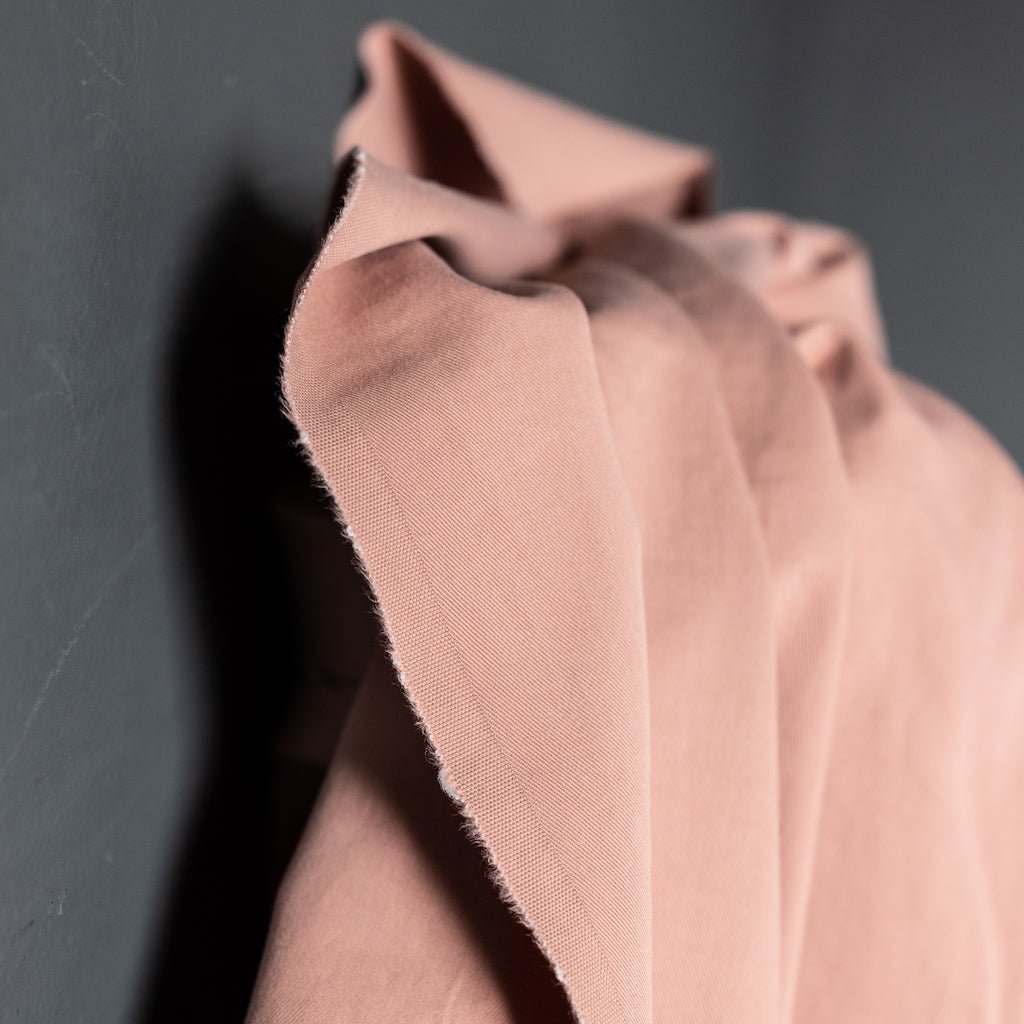 Merchant & Mills : Effie Pink Organic Cotton Sanded Twill - the workroom