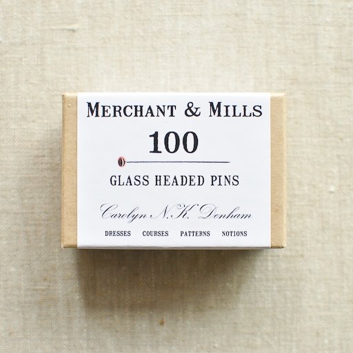 Merchant & Mills : Glass Headed Pins : 100 - the workroom