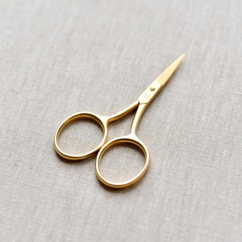 Merchant & Mills : Gold Fine Work Scissors : Right-Handed - the workroom