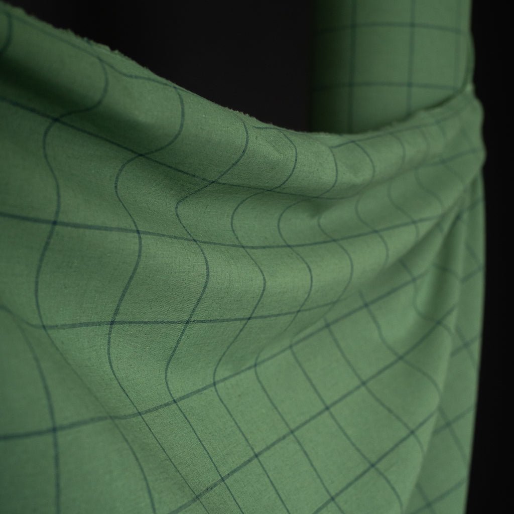 Merchant & Mills : Green Maze Cotton/Linen - the workroom