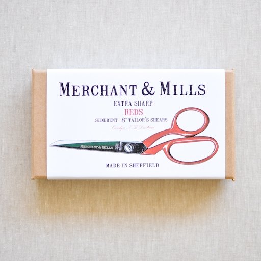 Merchant & Mills : Reds Extra Sharp Tailor Shears : 8" Right-Handed - the workroom