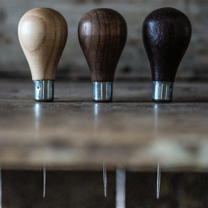 Merchant & Mills : Tailor's Awl : Varied Wood Shades - the workroom