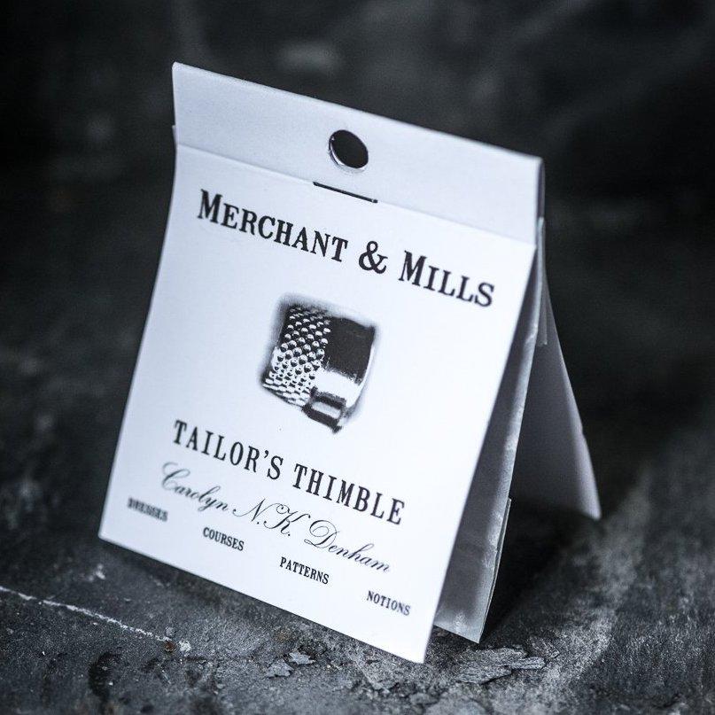 Merchant & Mills : Tailor's Open Top Thimble - the workroom