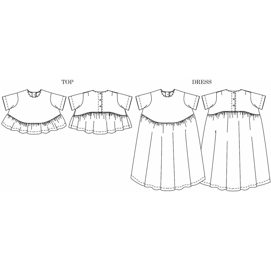 Merchant & Mills : The Florence Top & Dress Pattern - the workroom