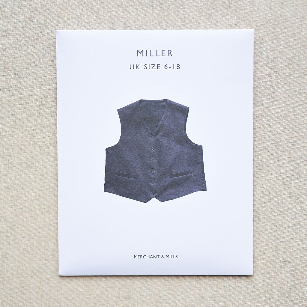 Merchant & Mills : The Miller Vest Pattern - the workroom