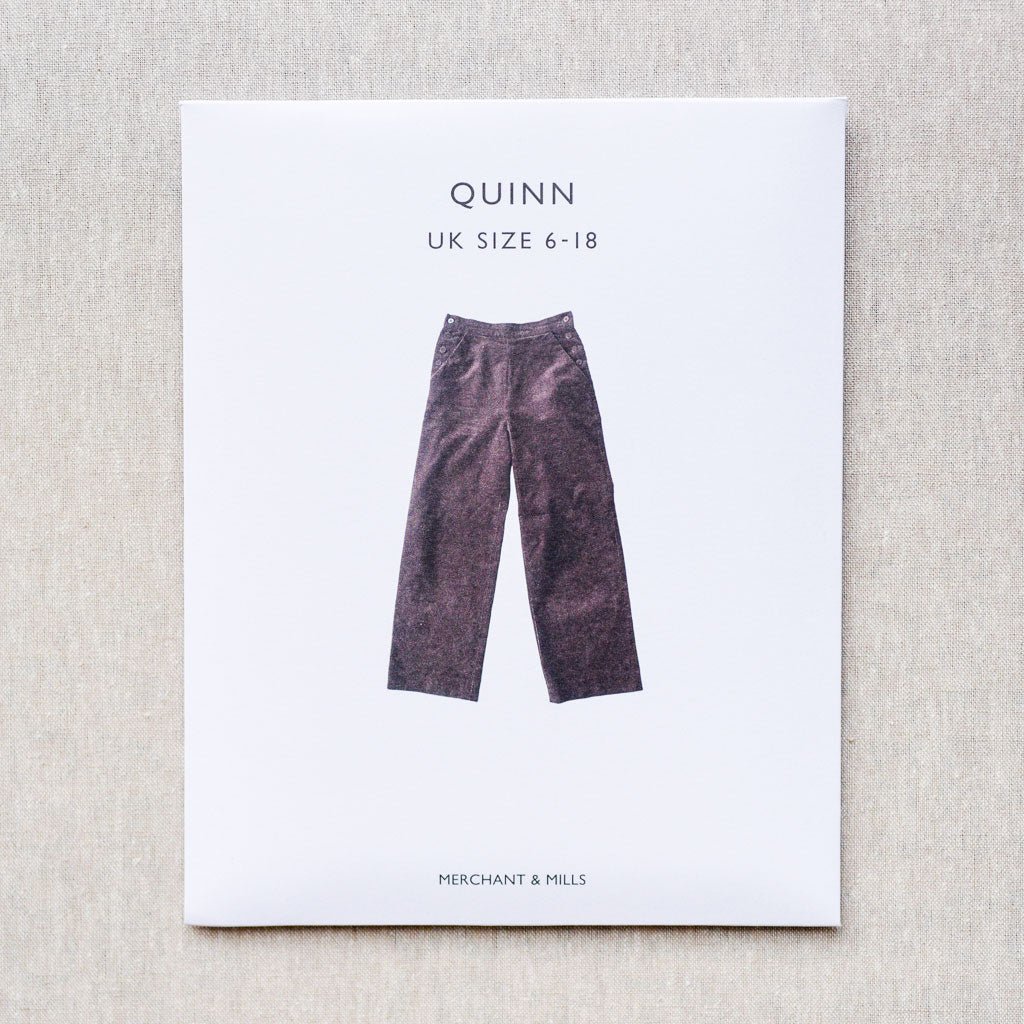 Merchant & Mills : The Quinn Trouser Pattern - the workroom