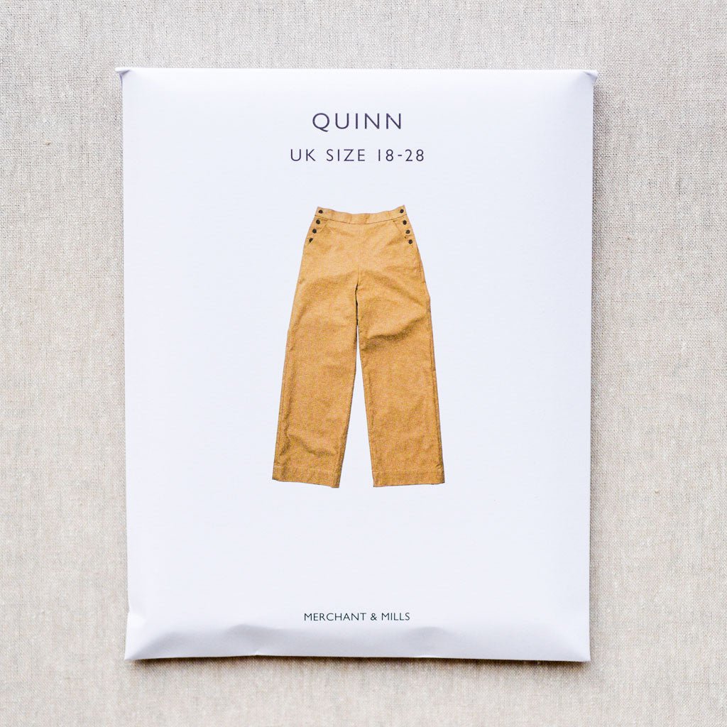 Merchant & Mills : The Quinn Trouser Pattern - the workroom