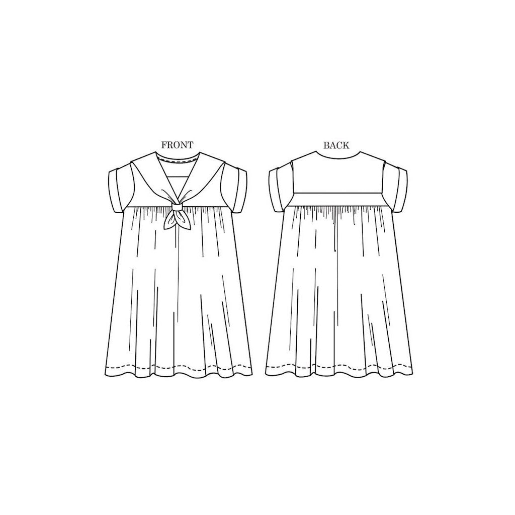 Merchant & Mills : The Skipper Childrens Dress Pattern - the workroom