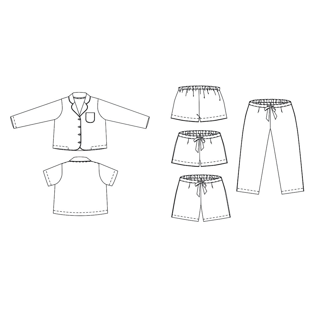 Merchant & Mills : The Winnie Pyjama Pattern - the workroom