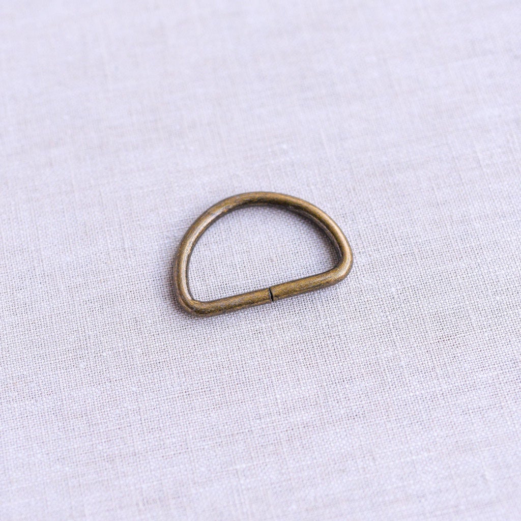 Metal Wire-Formed D-Ring : Various Colours/Sizes – the workroom