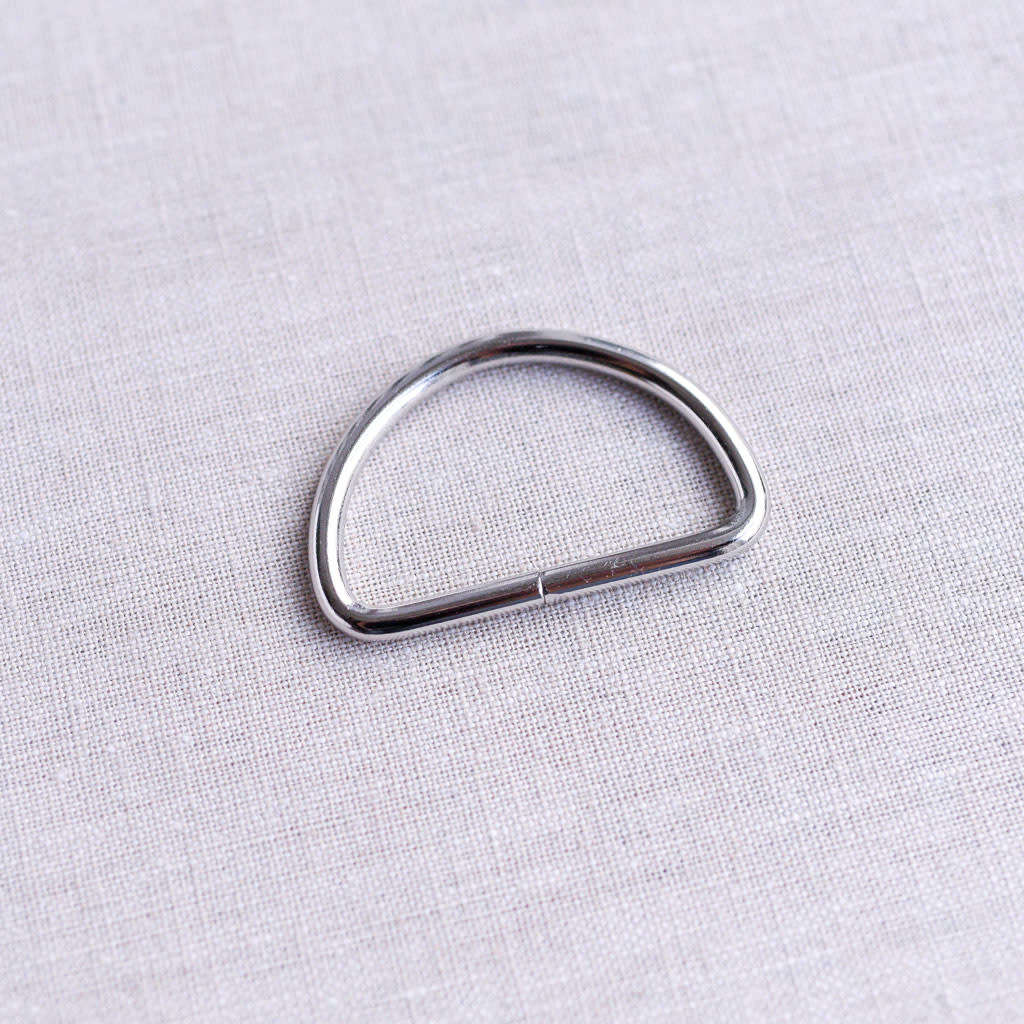 Metal Wire-Formed D-Ring : Various Colours/Sizes - the workroom