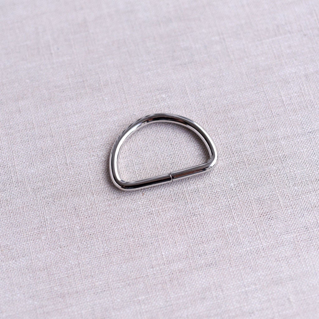 Metal Wire-Formed D-Ring : Various Colours/Sizes - the workroom