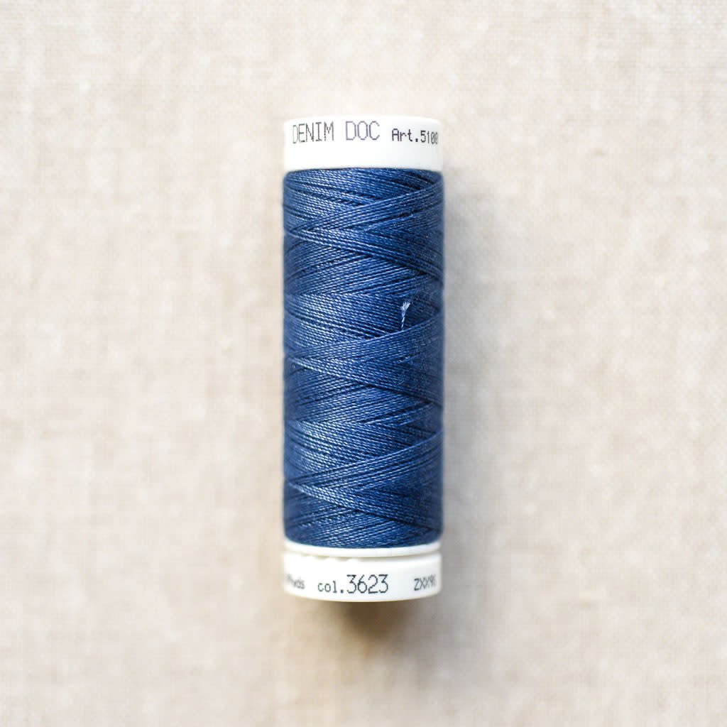 Denim Doc Thread Mettler : Denim Doc Thread : 100m : Various Colours – the workroom