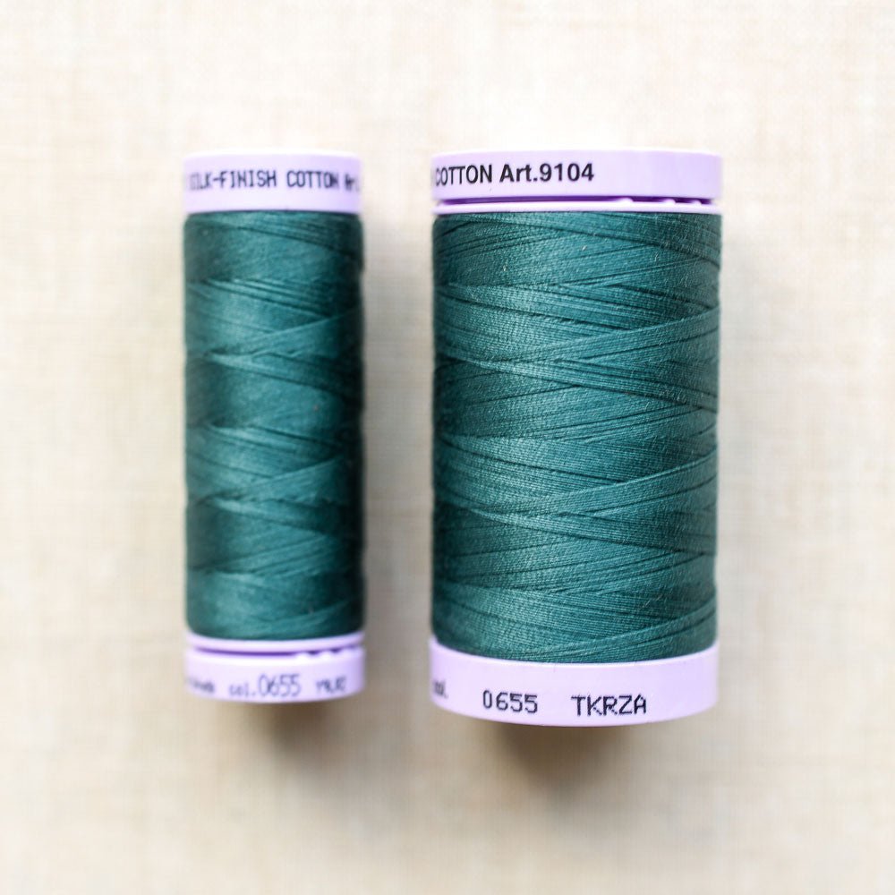 Mettler : Silk-Finish Cotton Thread : Bayberry - the workroom