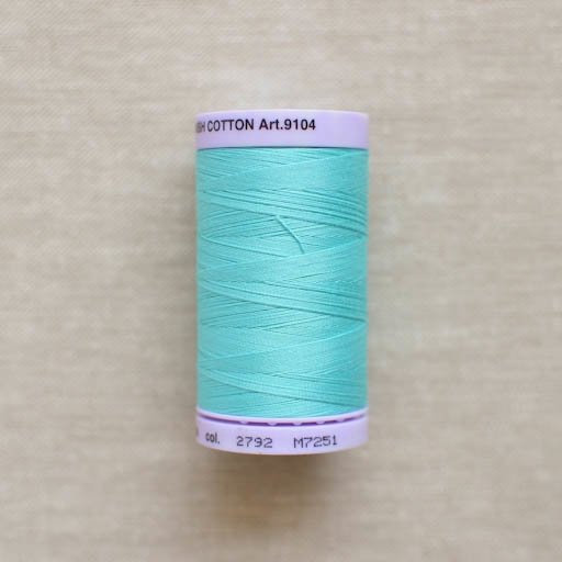Mettler : Silk-Finish Cotton Thread : Blue Curacao - the workroom