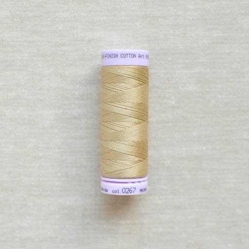 Mettler : Silk-Finish Cotton Thread : Dark Rattan : 150m - the workroom