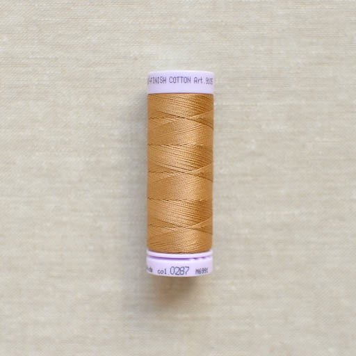 Mettler : Silk-Finish Cotton Thread : Dark Tan : 150m - the workroom