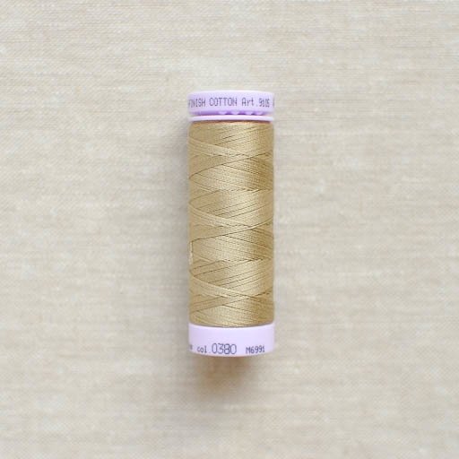 Mettler : Silk-Finish Cotton Thread : Dried Clay : 150m - the workroom