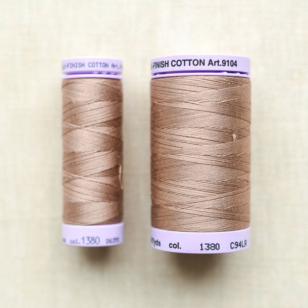 Mettler : Silk-Finish Cotton Thread : Espresso - the workroom