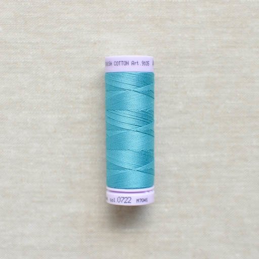 Mettler : Silk-Finish Cotton Thread : Glacier Blue : 150m - the workroom