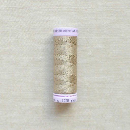 Mettler : Silk-Finish Cotton Thread : Khaki : 150m - the workroom