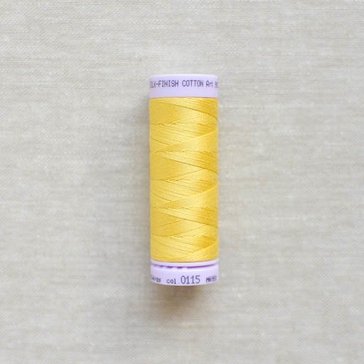 Mettler : Silk-Finish Cotton Thread : Lemon Peel : 150m - the workroom