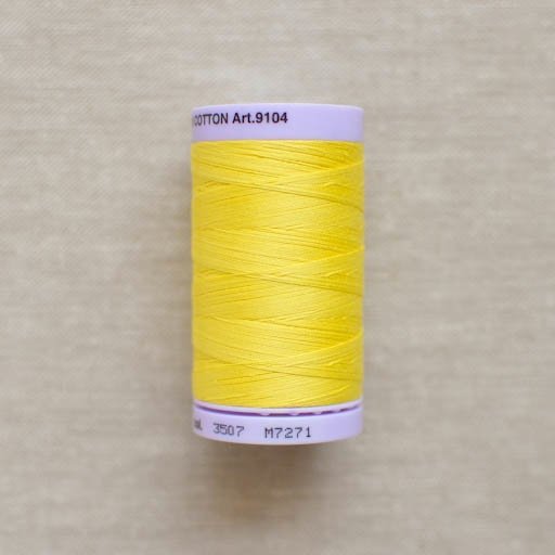 Mettler : Silk-Finish Cotton Thread : Lemon Zest - the workroom