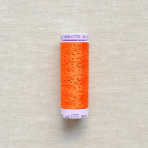 Mettler : Silk-Finish Cotton Thread : Mandarin Orange : 150m - the workroom