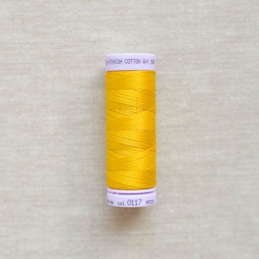 Mettler : Silk-Finish Cotton Thread : Nugget Gold : 150m - the workroom