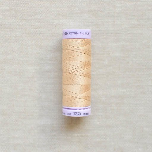 Mettler : Silk-Finish Cotton Thread : Oat Straw - the workroom