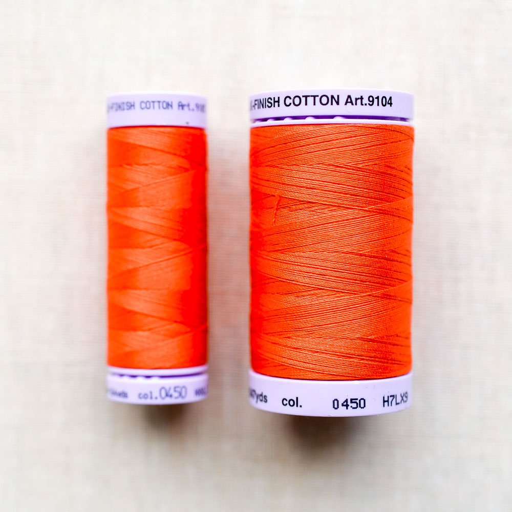 Mettler : Silk-Finish Cotton Thread : Paprika - the workroom