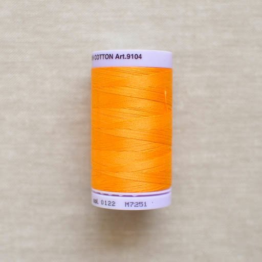 Mettler : Silk-Finish Cotton Thread : Pumpkin - the workroom