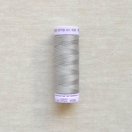 Mettler : Silk-Finish Cotton Thread : Rain Cloud - the workroom