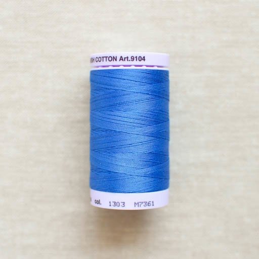 Mettler : Silk-Finish Cotton Thread : Royal Blue - the workroom