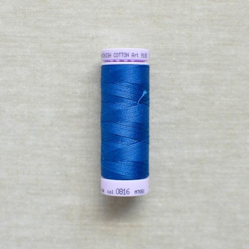 Mettler : Silk-Finish Cotton Thread : Royal Navy : 150m - the workroom