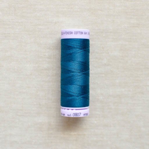 Mettler : Silk-Finish Cotton Thread : Slate Blue : 150m - the workroom