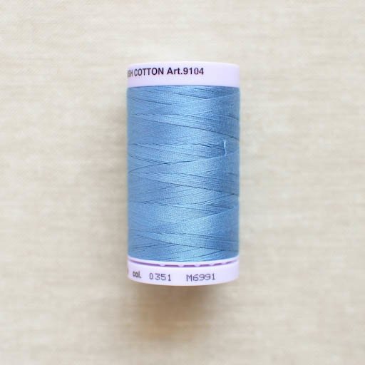 Mettler : Silk-Finish Cotton Thread : Smoky Blue - the workroom