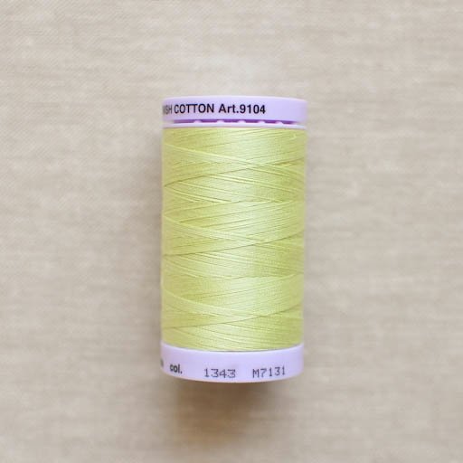 Mettler : Silk-Finish Cotton Thread : Spring Green - the workroom